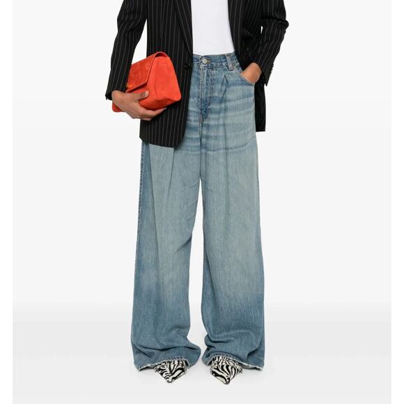 HAIKURE Candy Pleated Jeans Size 28 - Picture 3 of 10